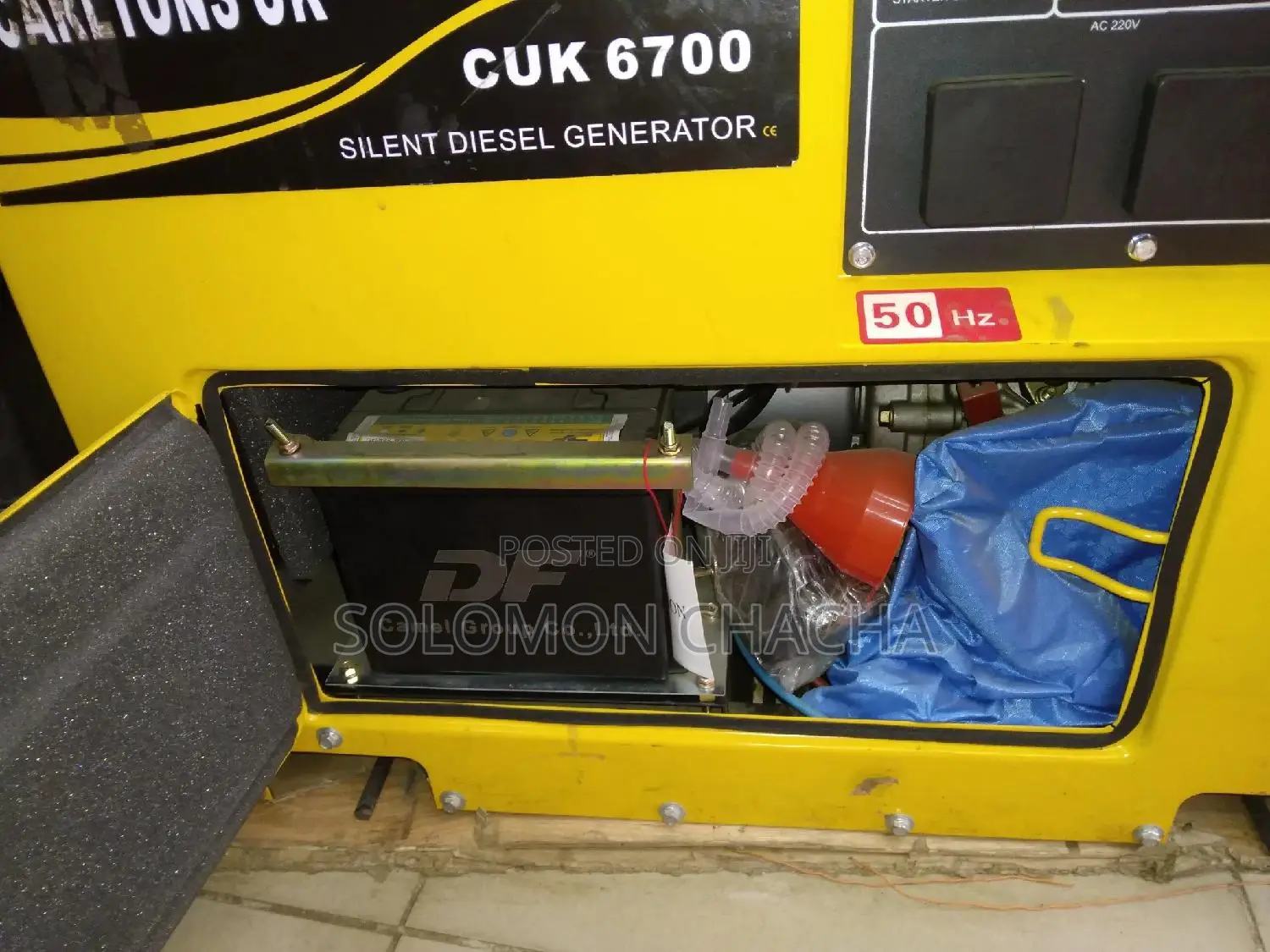 Carltons UK Silent DIESEL Generator 7.5kva
