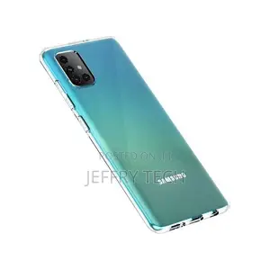 TPU Silicone Back Cover for Samsung Galaxy A71 - Transparent