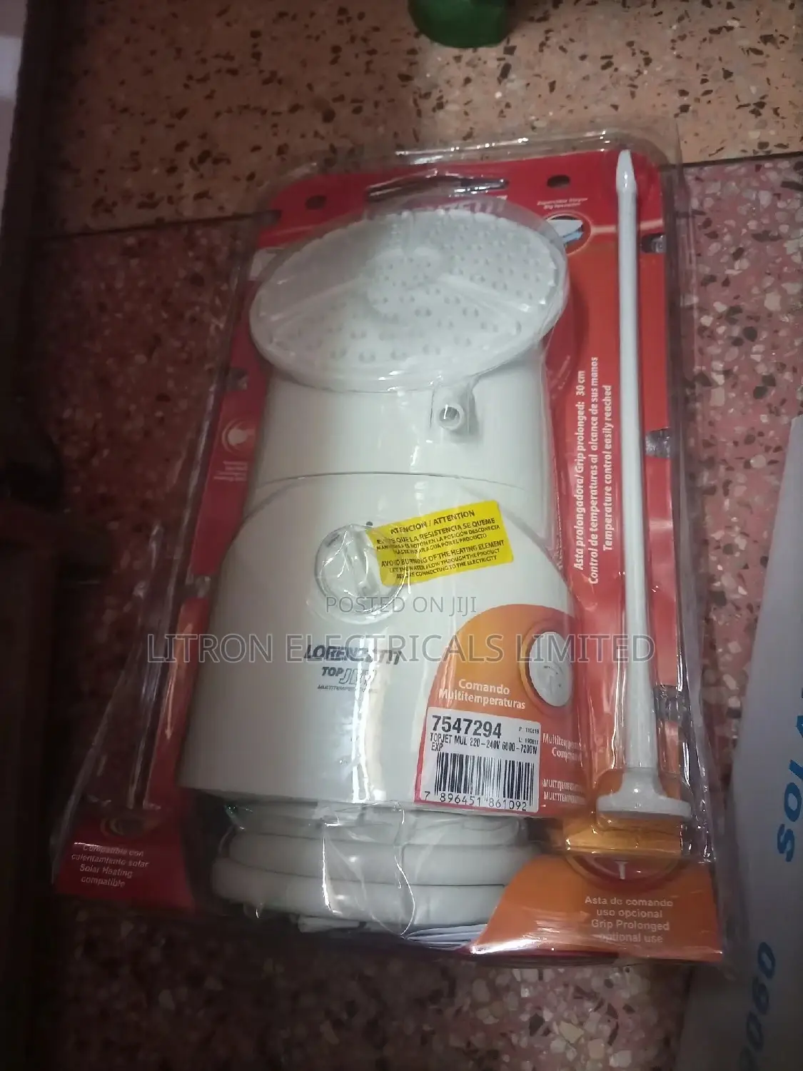 Top Jet Instant Shower