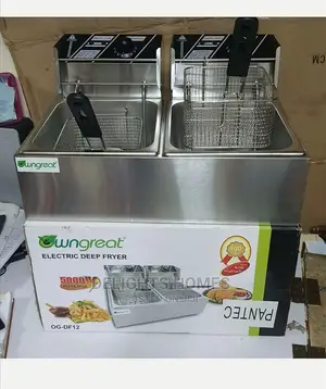 Double Deep Fryer 12ltrs