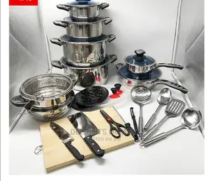30pcs Stainless Steel Cookware