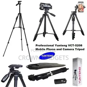 YUNTENG VCT-5208 Tripod With Bluetooth Remote