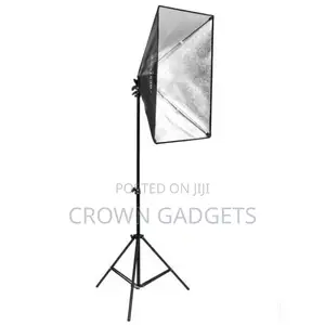 Softbox Umbrella Light With Four Bulbs and Tripod Stand