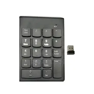 Calculator And A Small Wireless Numeric Keypad