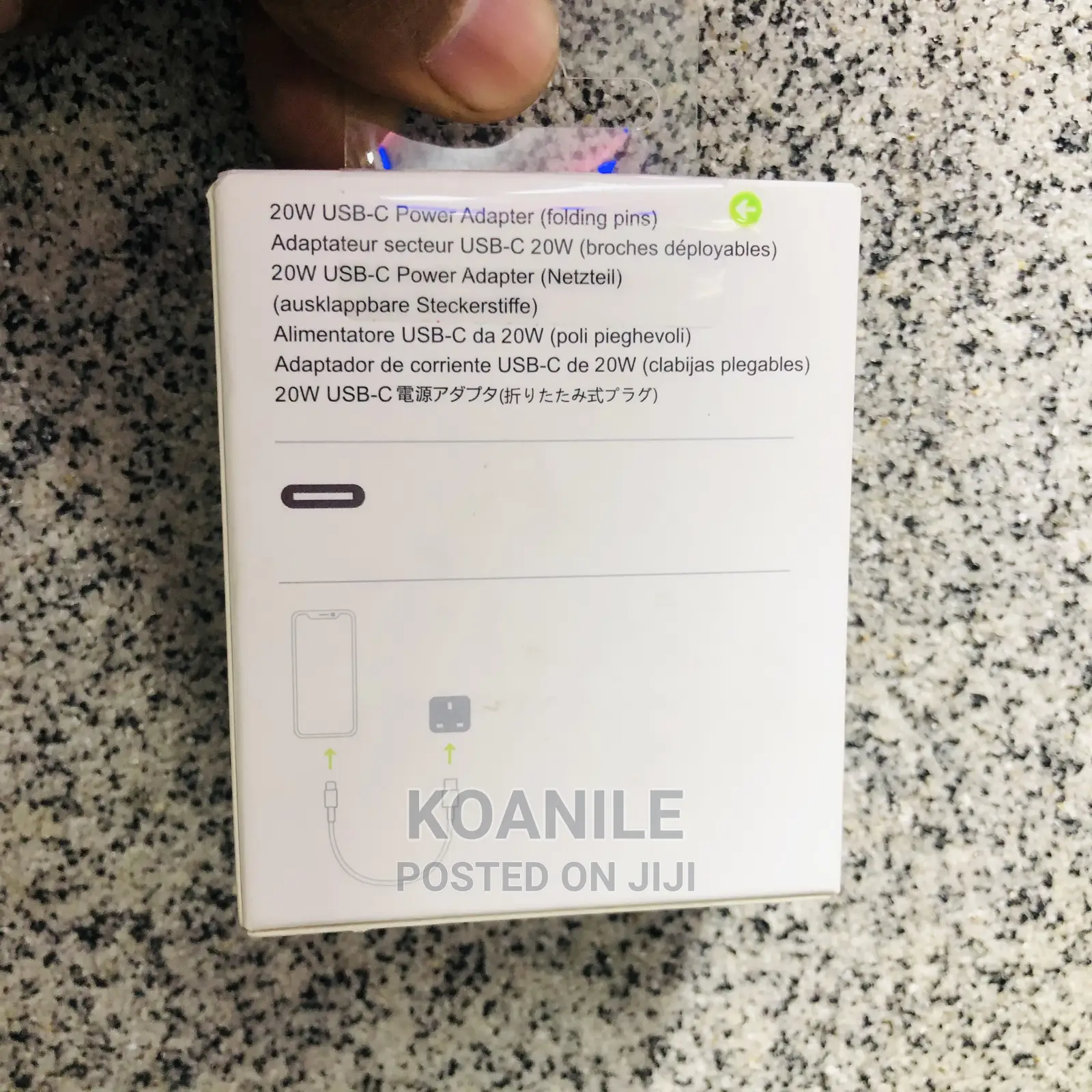USB C 20w Power Adapter iPhone