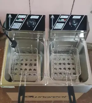 Double Deep Fryer Available