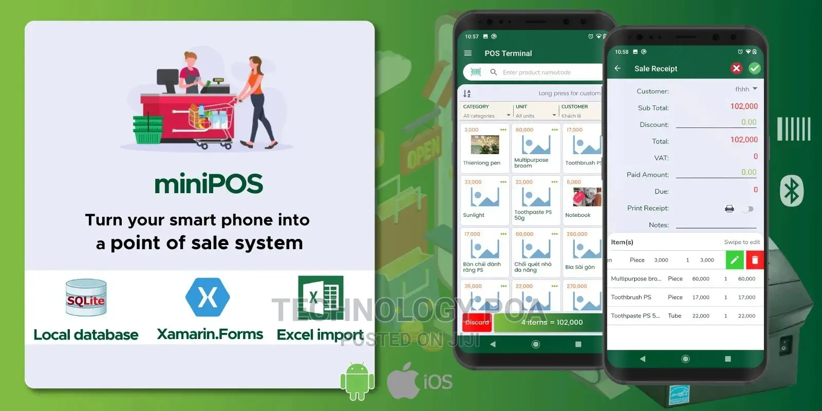 Mobile Point of Sale Application