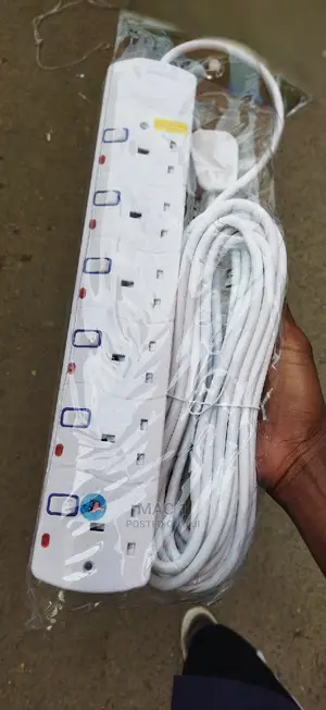 Electrical 6 Port 10 Meters Extension
