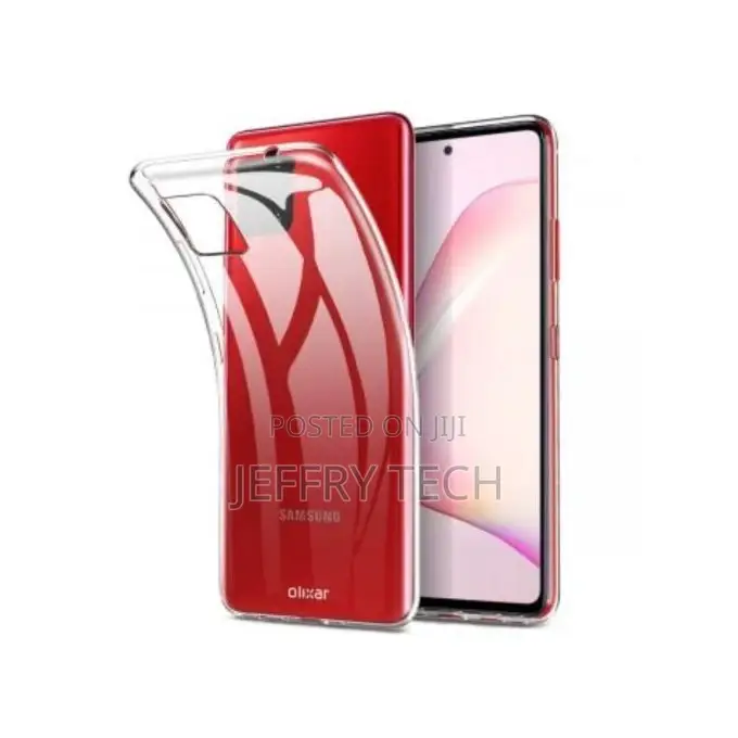 Back Silicone Cover for Samsung Galaxy Note 10 Lite