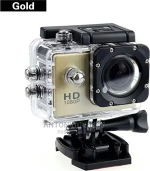 Action Camera HD 1080p Waterproof Sports Camera (1080P)