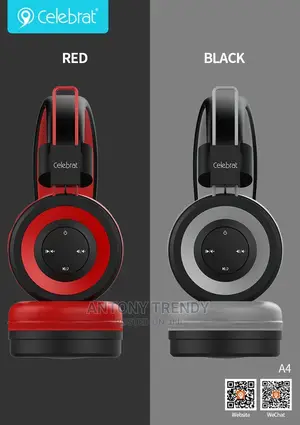 Wireless Bluetooth Headphones Celebrat A4