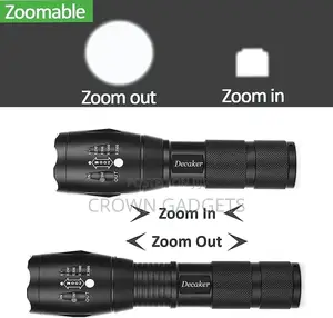 XML-T6 5-Mode White Light Zooming Flashlight