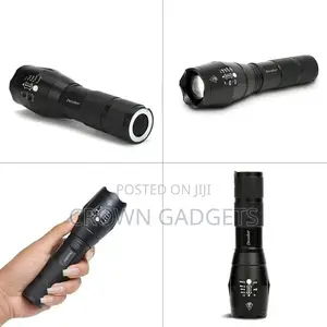 LED Tactical Flashlight, Super Bright High Lumen XML T6
