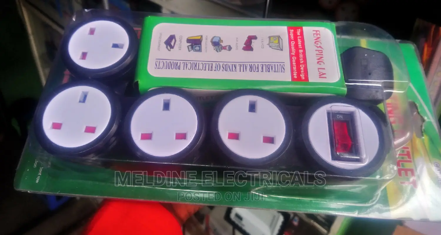 4way Extension Socket With Surge Protector