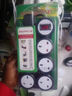 4way Extension Socket With Surge Protector