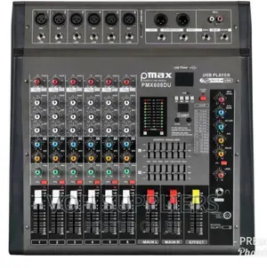 Max 6channel Powered Mixer