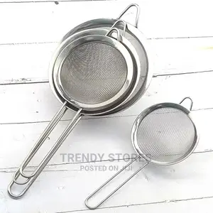 3pcs Stainless Steel Strainer Set