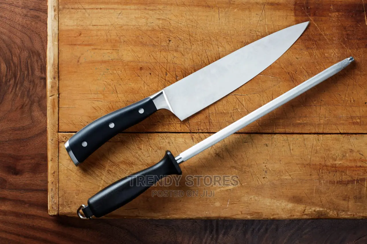 Universal Kitchen Knife Sharpener Steel Rod