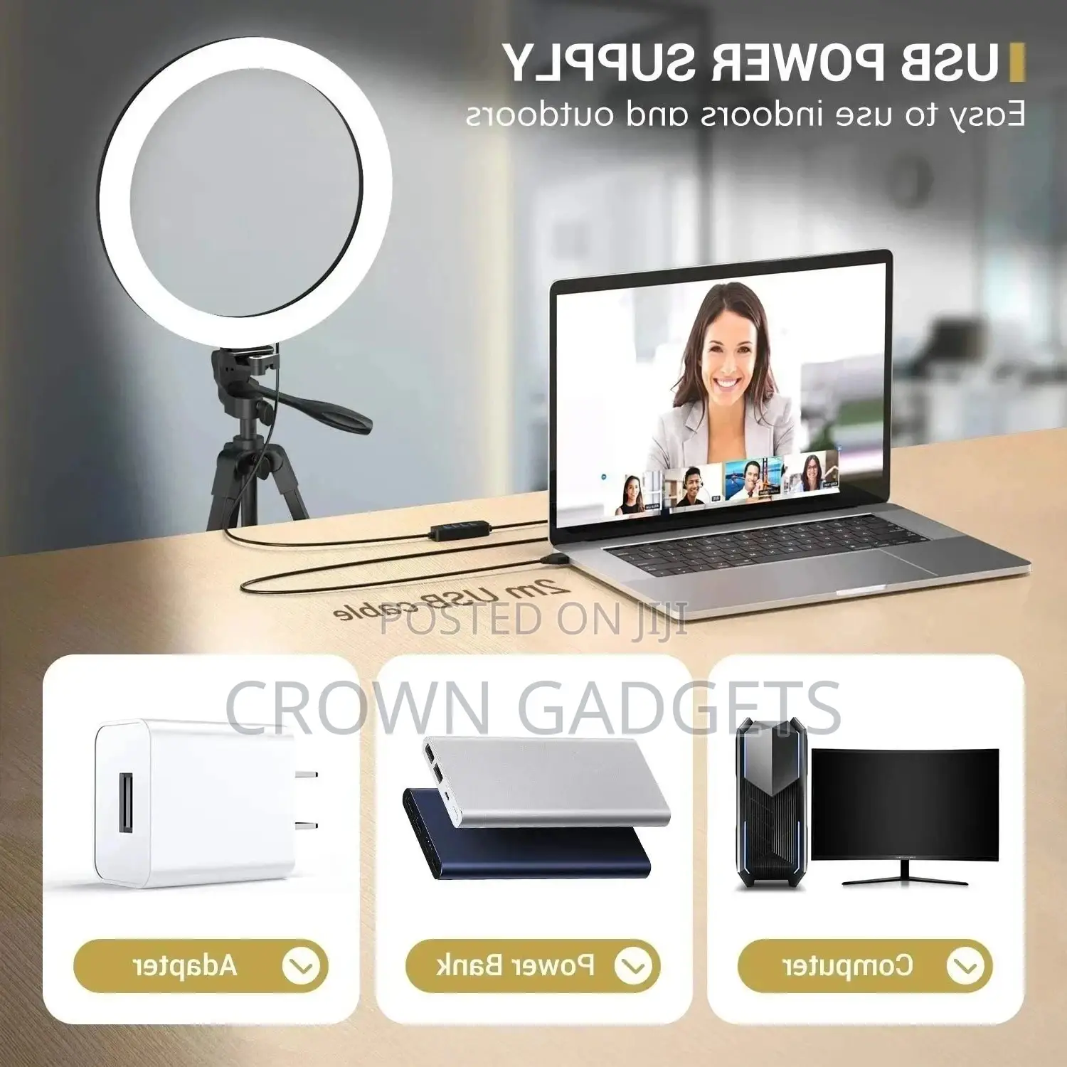 10 INCH RING LIGHT With Modes