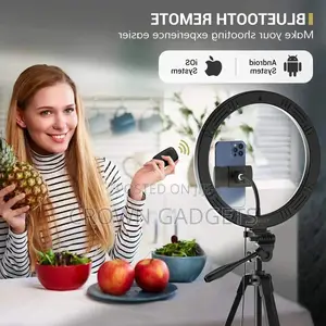White 16 W Led Ring Light 10 Inch