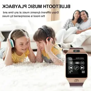 Black Men DZ09 Smart Watch