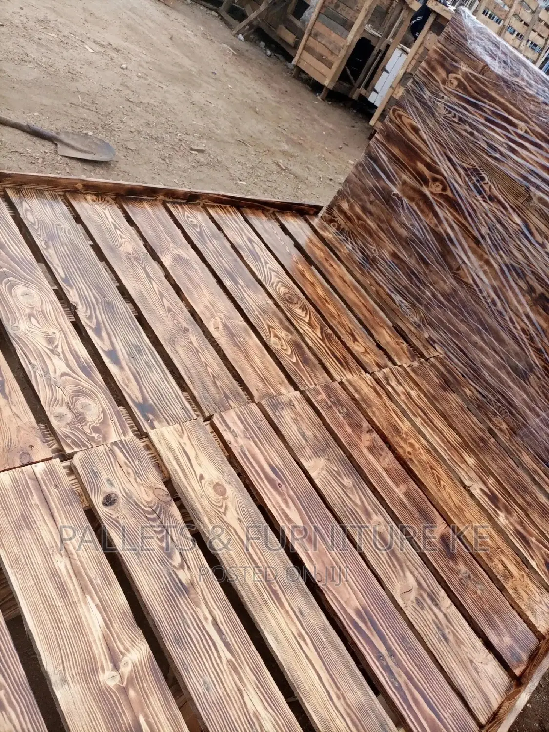 5 by 6 Drawer Pallet Bed