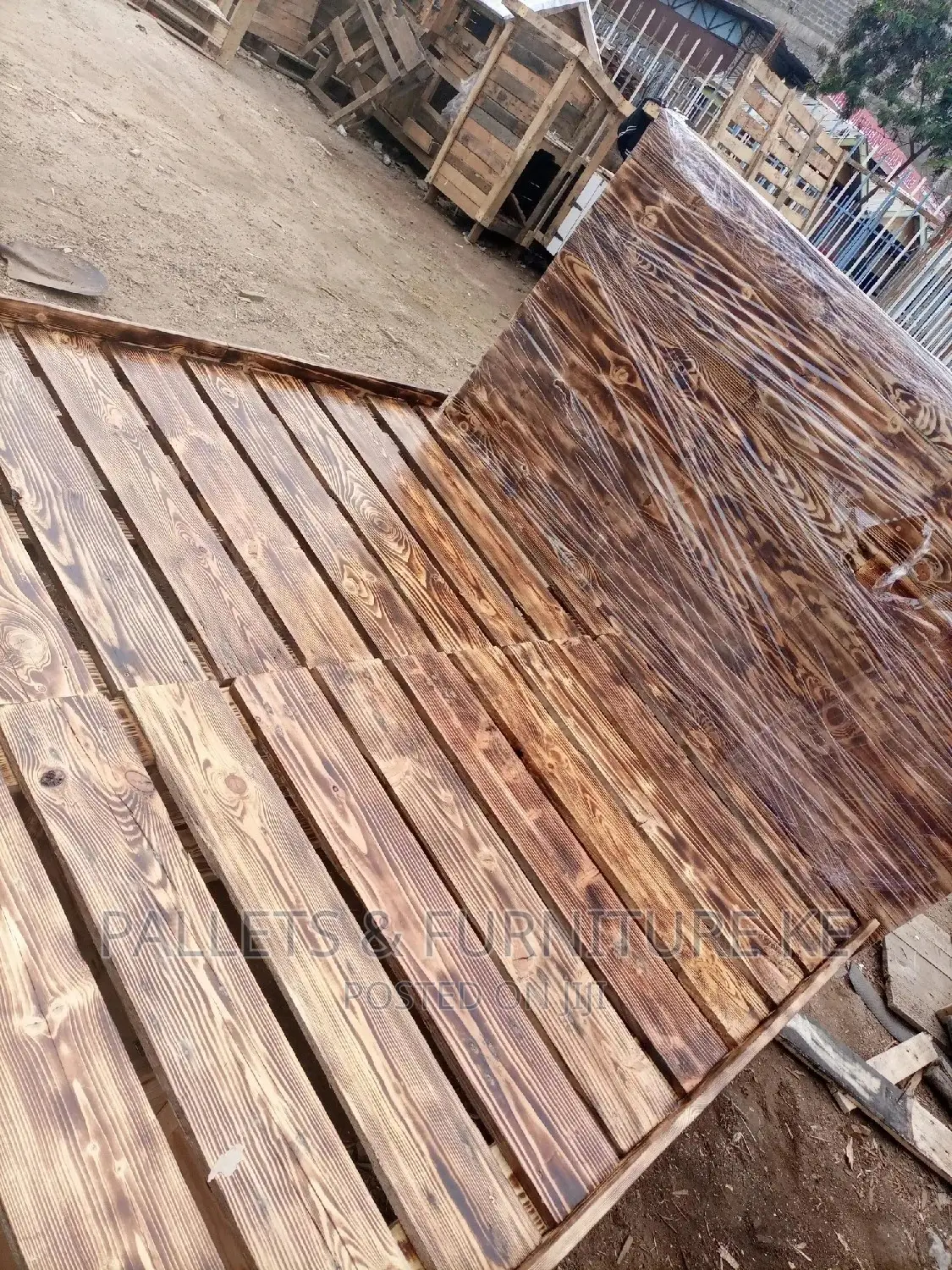 5 by 6 Drawer Pallet Bed