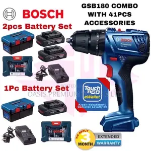Cordless Drill Gsb 180-Li +23 Acc Bosch