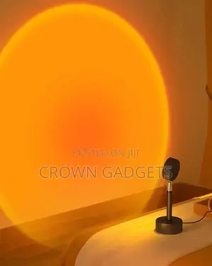 Sunset Projection Floor Lamp for Office