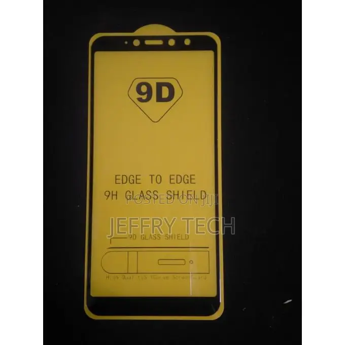 Glass Screen Protector for Xiaomi Redmi S2 - Black