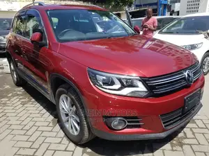 Volkswagen Tiguan 2014 Red