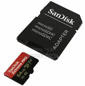 Sandisk 64GB Extreme Pro Micro SD SDXC Card V30 A2 170mb/S +