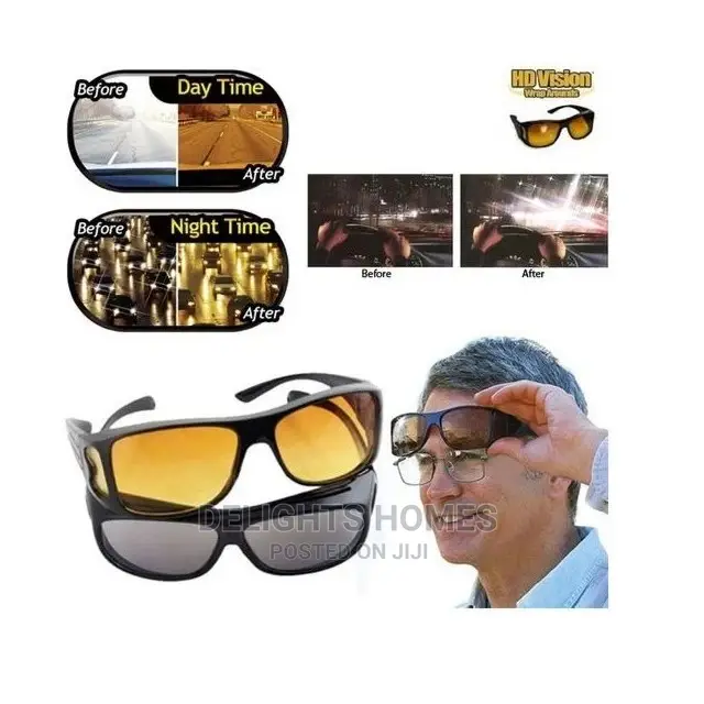 2in1 Night And Day Vision Sunglasses