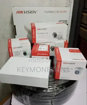 4 HIKVISION CCTV Cameras Complete Sales Package