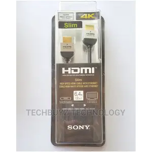 Sony 4k 2m Slim Hdmi Cable