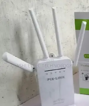 Powerful Link 4 Antennas Wifi Repeater Extender Booster
