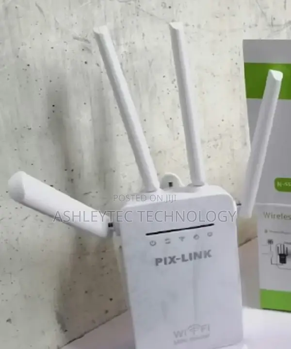 Powerful Link 4 Antennas Wifi Repeater Extender Booster