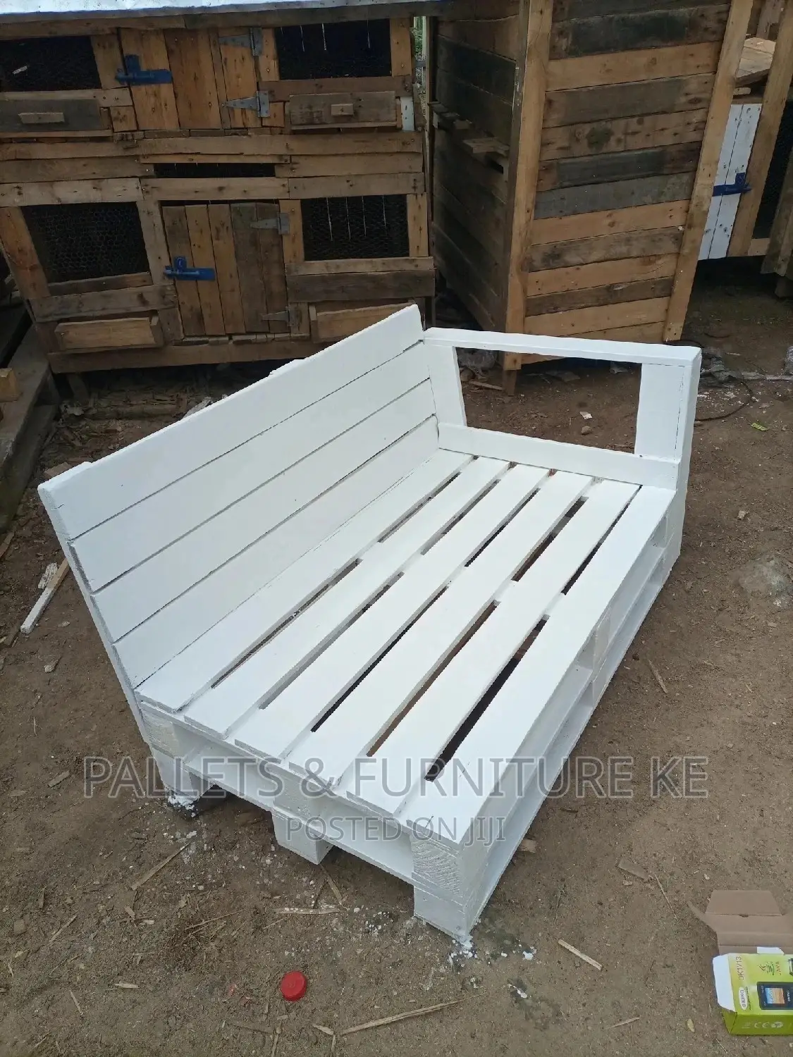 Balcony Pallets Seat