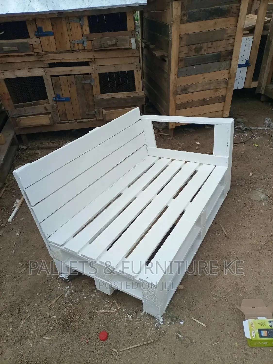 Balcony Pallets Seat