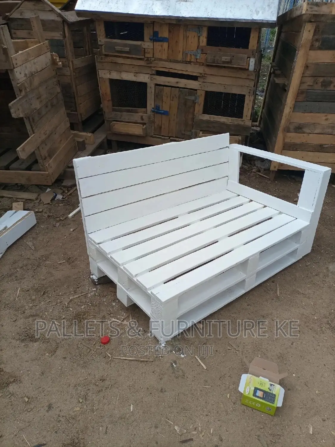 Balcony Pallets Seat