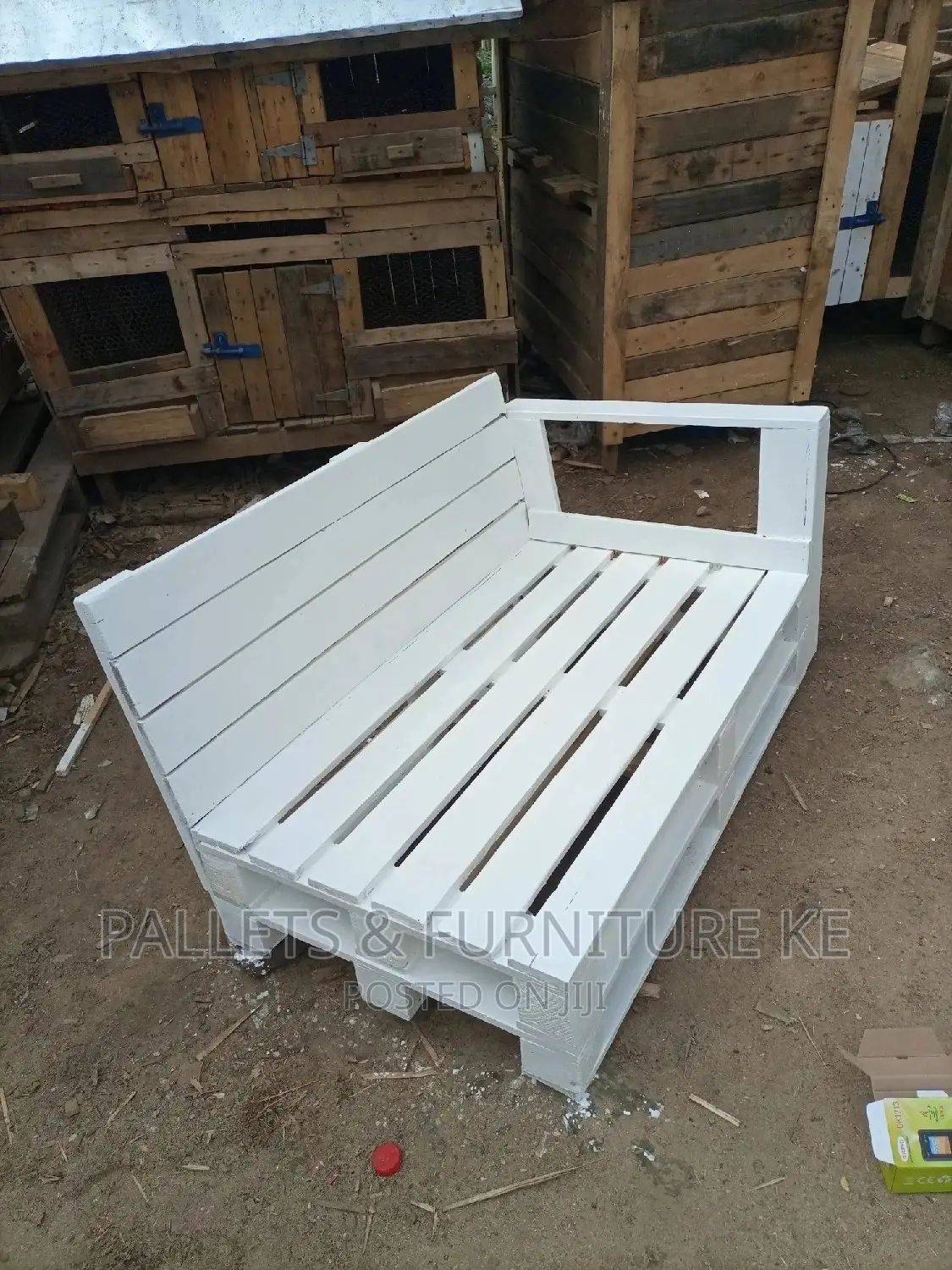 Balcony Pallets Seat
