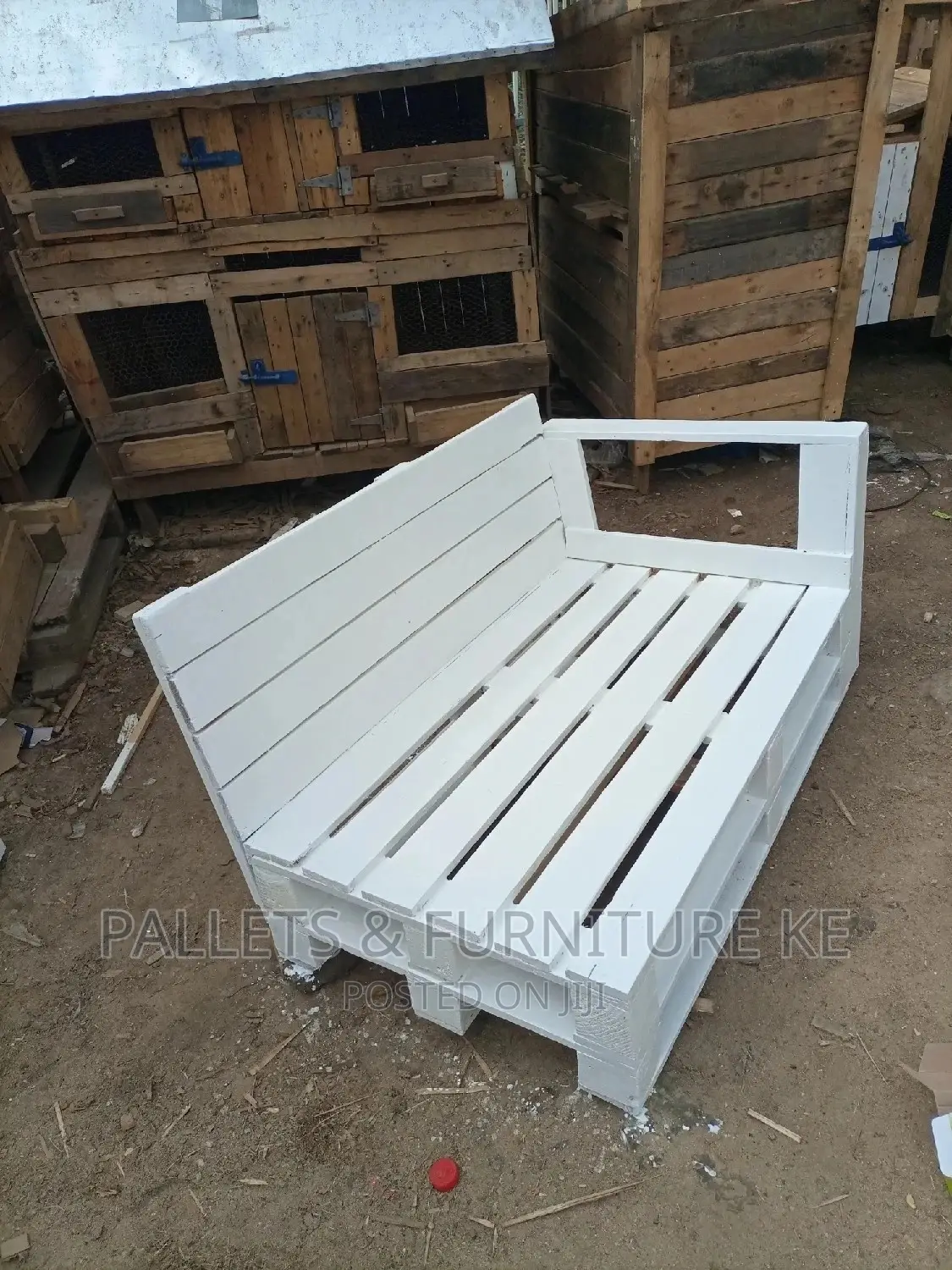 Balcony Pallets Seat