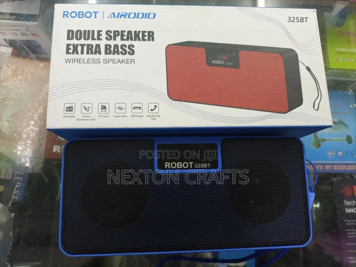 Robot Multimedia Bluetooth Double Speaker