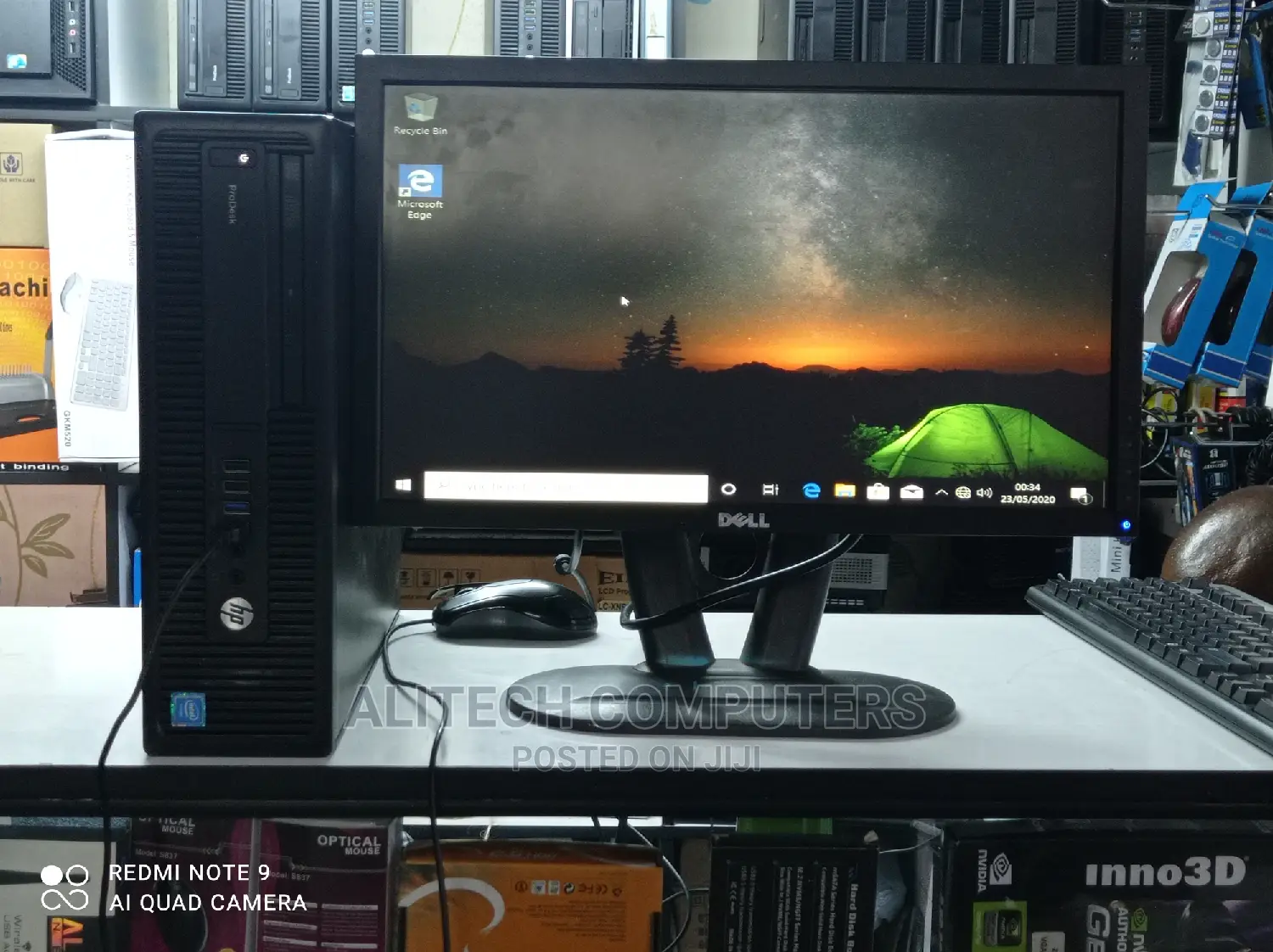 Desktop Computer HP ProDesk 600 G3 4GB Intel Celeron HDD 1T
