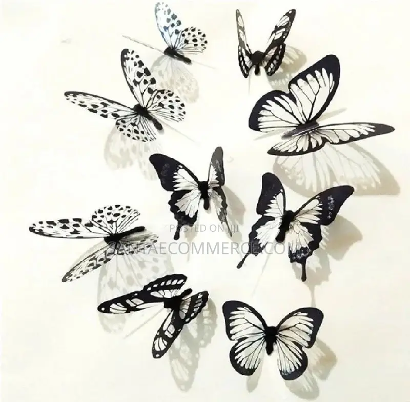 7d Butterfly Wall Decoration Stickers