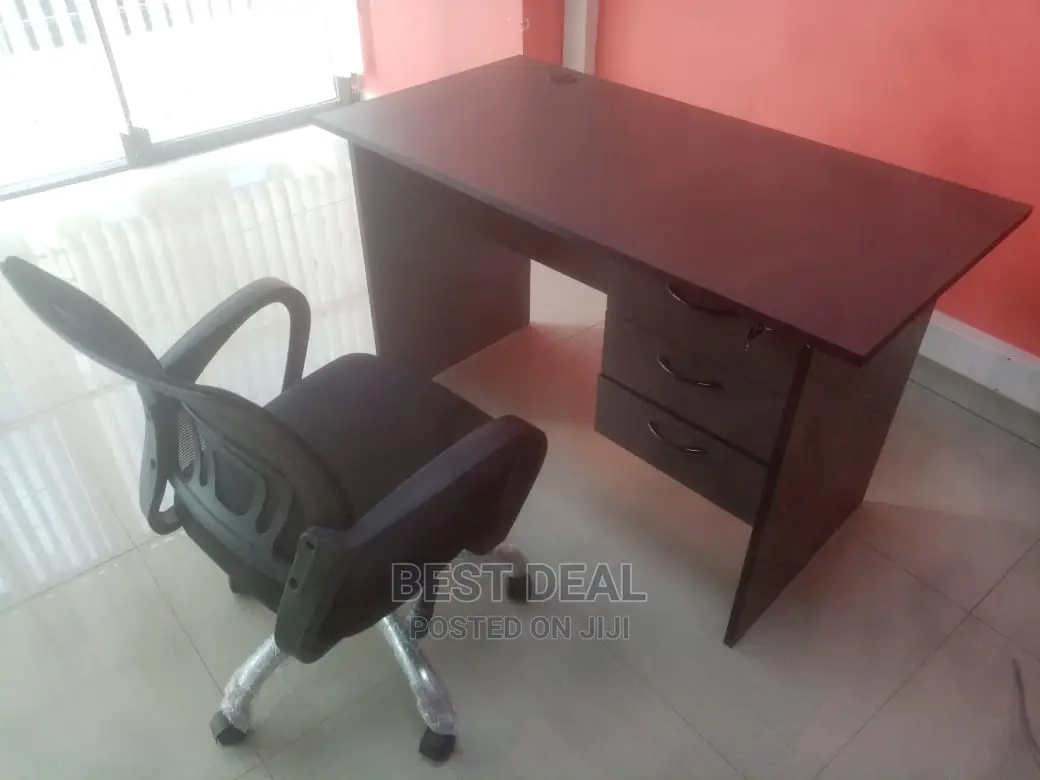 Office Chair and Desk