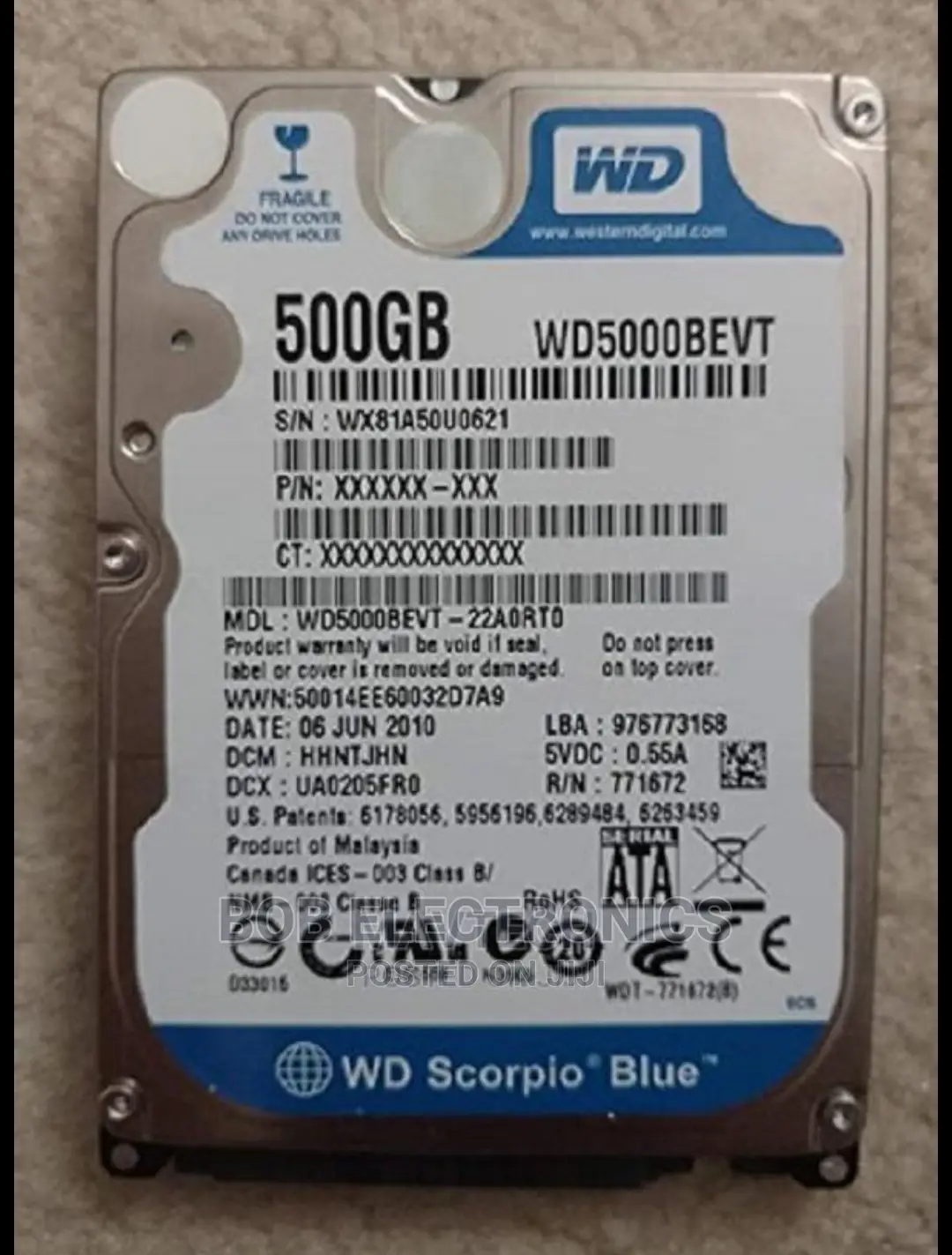 Laptop Internal Hard Drive Guaranteed
