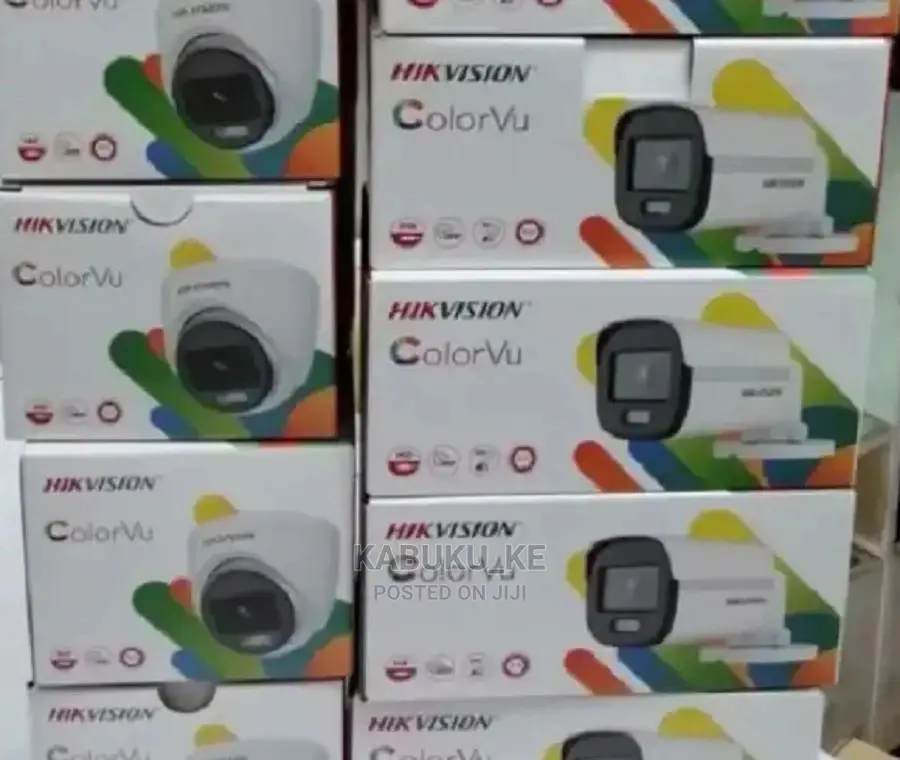 Hikvision Colorvu CCTV Cameras True Color Night Vision