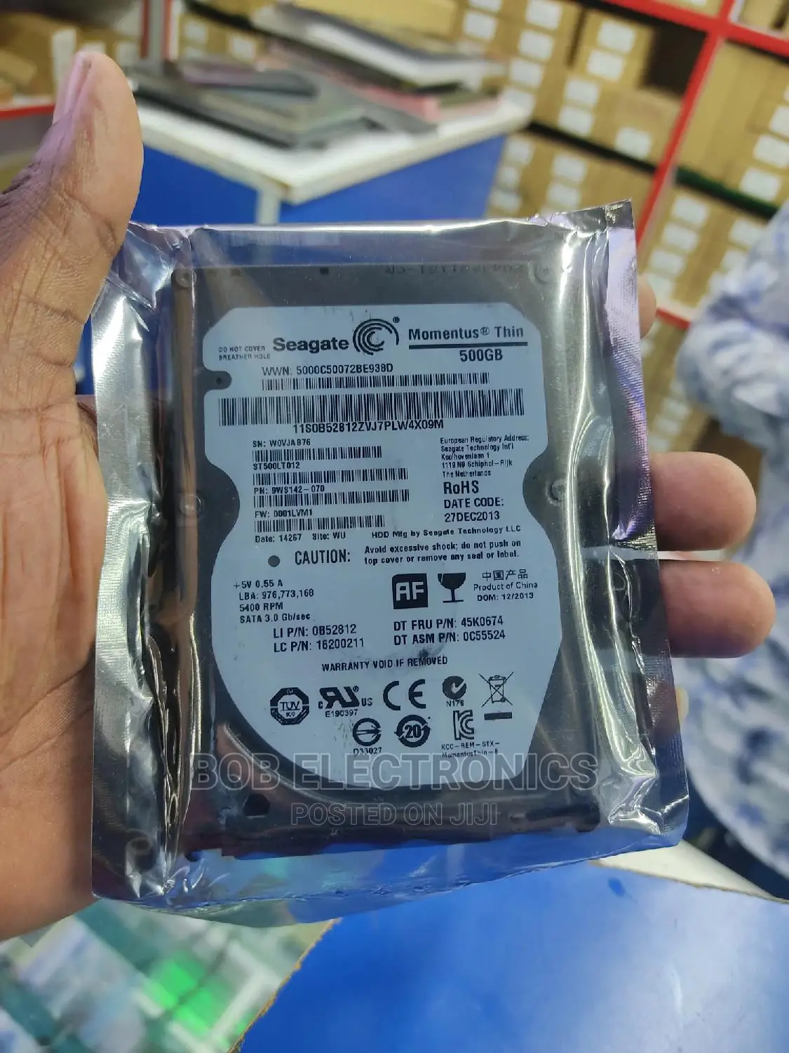 500GB Laptop Hard Drive