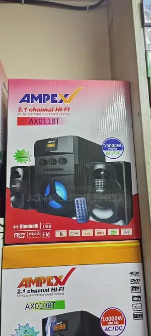 Small 2.1 Ampex Subwoofer.